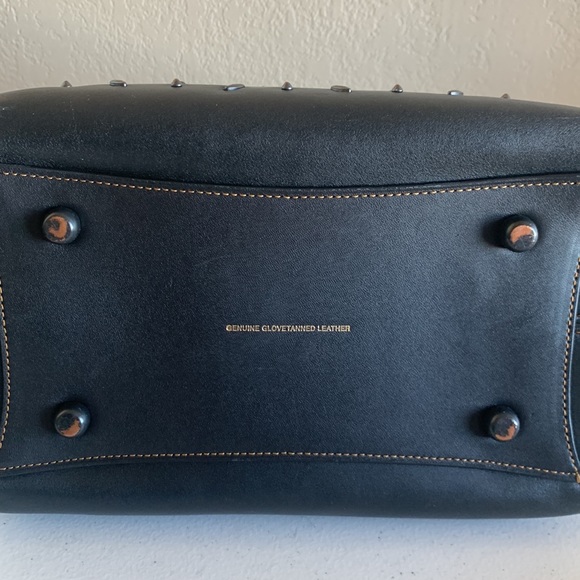 Coach 1941 Dakotah Prairie Rivet Studded Glovetanned Leather Satchel - Picture 8 of 16